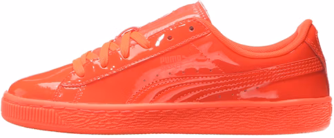 (Youth) Puma Basket Classic Patent 'Red Blast' 362247-05 (Youth) Puma Basket Classic Patent 'Red Blast' 362247-05