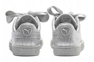 (PS) Puma Basket Heart Holiday Glamour JR 'Plata' 367630-03 Shop (PS) Puma Basket Heart Holiday Glamour JR 'Plata' 367630-03