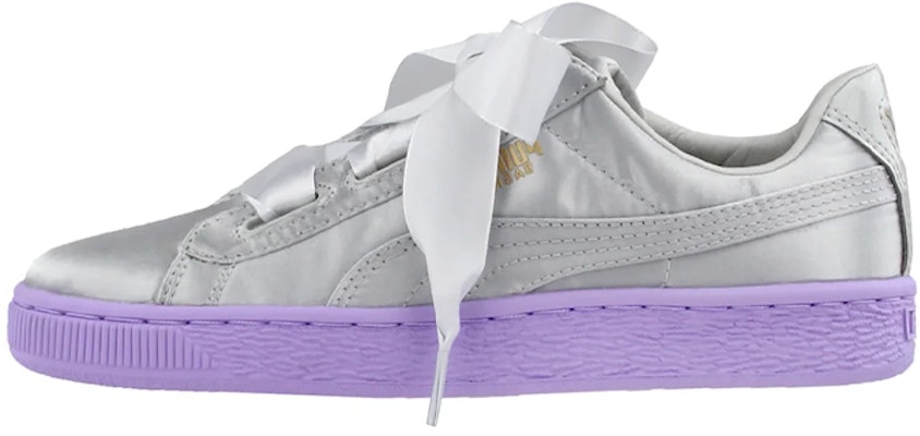 (JR) 彪马Basket Heart Tween '银紫' 女童鞋 365141-02 Buy (JR) 彪马Basket Heart Tween '银紫' 女童鞋 365141-02