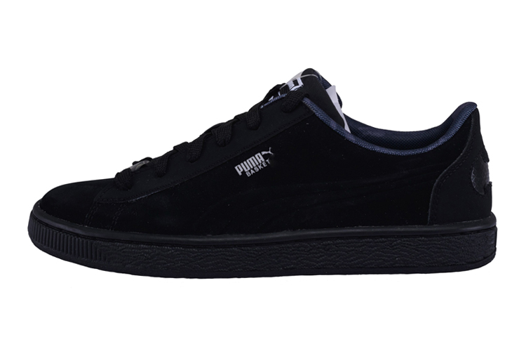 (Youth) Puma Basket Jr 'Batman Black'