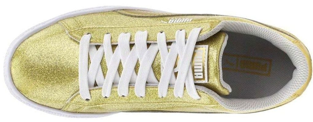 (JR) 푸마 바스켓 메탈릭 주니어 '골드' (Puma Basket Metallic Jr 'Gold') 369549-01 Lookbook (JR) 푸마 바스켓 메탈릭 주니어 '골드' (Puma Basket Metallic Jr 'Gold') 369549-01