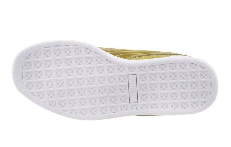 Purchase (JR) 彪马Basket Metallic Jr '金色漆面' 369549-01