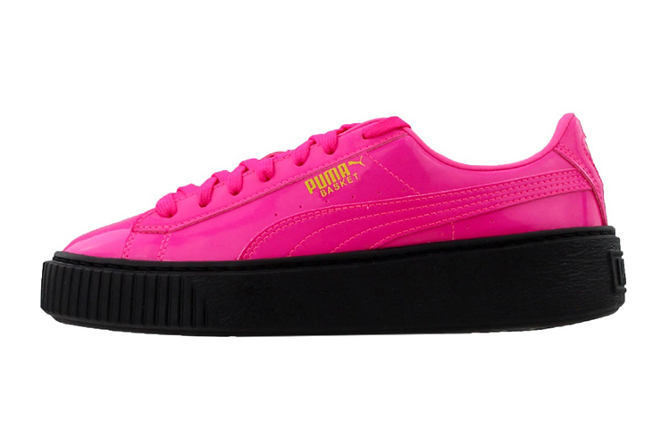 (Youth) Puma Basket Platform Block 'Magenta'