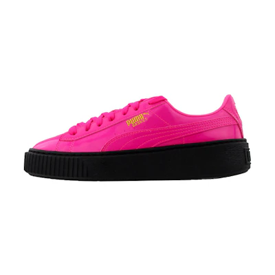 (Youth) Puma Basket Platform Block 'Magenta'