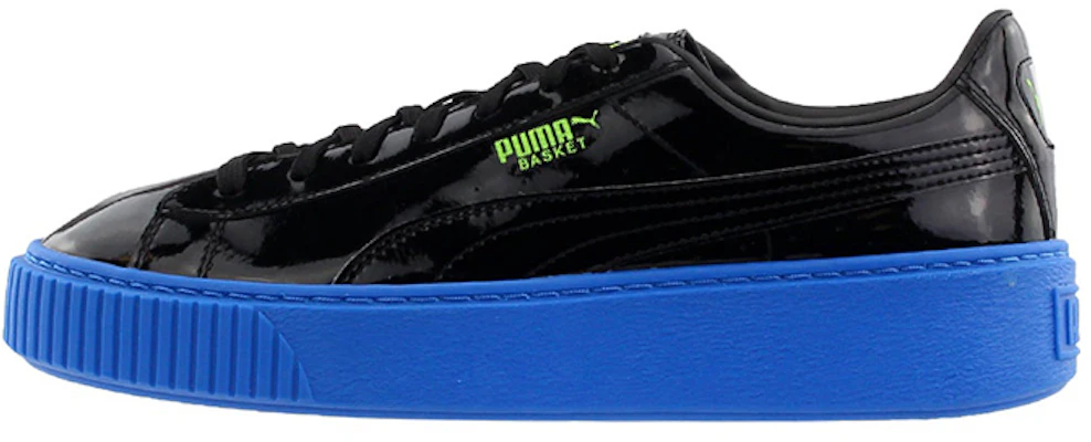 大童 PUMA Basket Platform Block 綁帶休閒低筒板鞋 黑藍 Buy 大童 PUMA Basket Platform Block 綁帶休閒低筒板鞋 黑藍