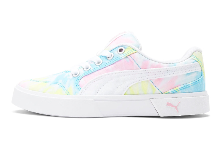 (Youth) Puma C-Rey CV 'White Blue Pink Tie-Dye' 383286-01