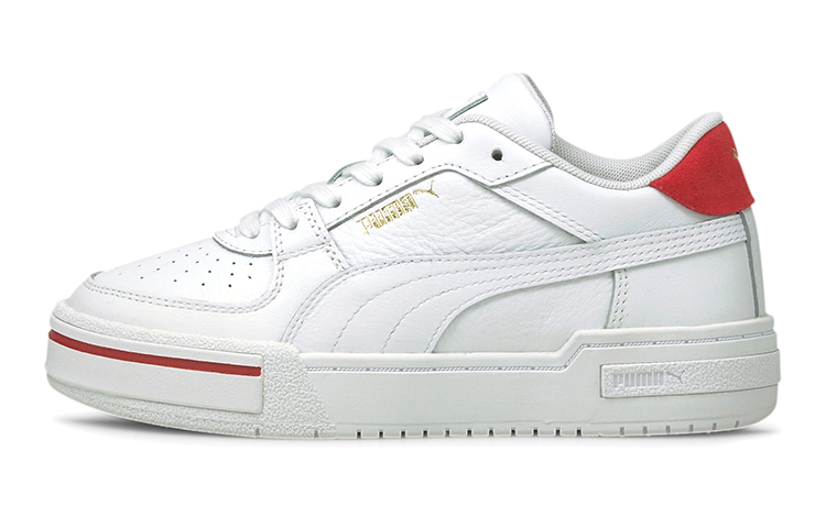 (Youth) Puma Ca Pro Heritage Casual Board Shoes White/Red