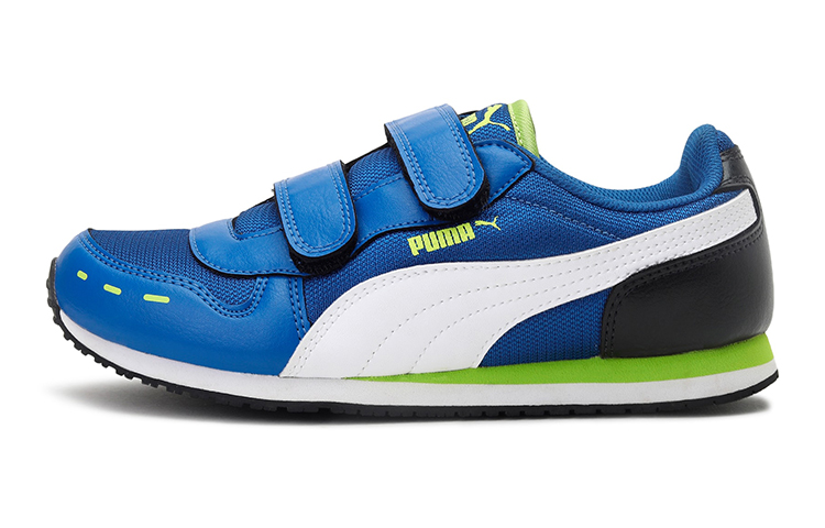 Buy (JR) 彪马 Cabana Racer 网面小学款'蓝白' 361813-06