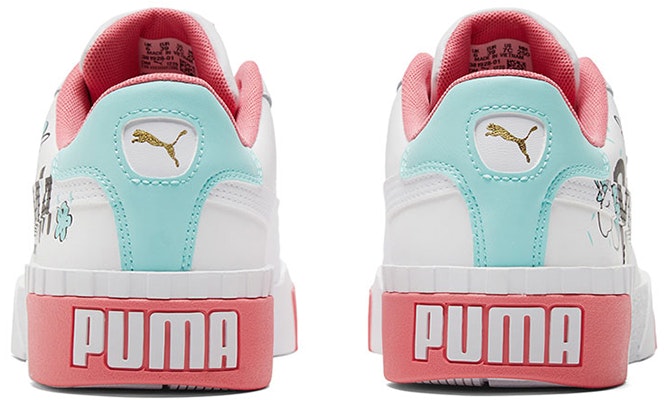 (PS) Puma Cali Unicorn K Sepatu Putih/Hijau/Merah Muda 381928-01 Purchase (PS) Puma Cali Unicorn K Sepatu Putih/Hijau/Merah Muda 381928-01