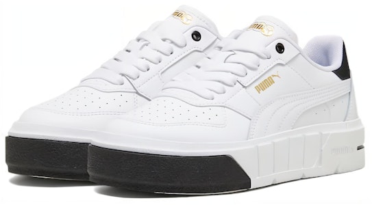 (JR) Puma Cali Court Kanak-Kanak 'Putih Hitam Emas' 394384-01 Lookbook (JR) Puma Cali Court Kanak-Kanak 'Putih Hitam Emas' 394384-01