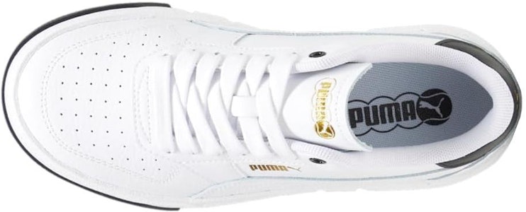 (JR) Puma Cali Court Kanak-Kanak 'Putih Hitam Emas' 394384-01 Shop (JR) Puma Cali Court Kanak-Kanak 'Putih Hitam Emas' 394384-01