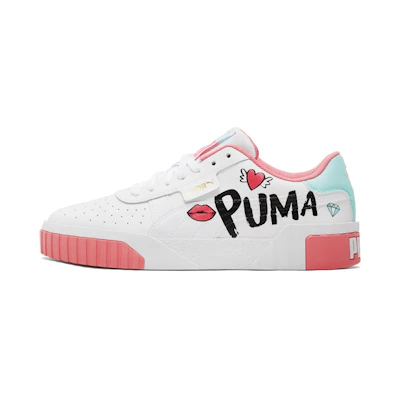 (Youth) Puma Cali Leisure Shoes White