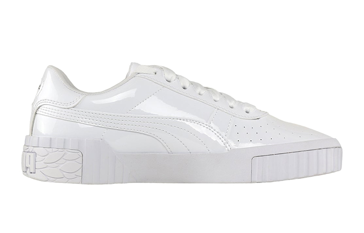 Order 大童 PUMA Cali Patent 低筒 兒童板鞋 白色