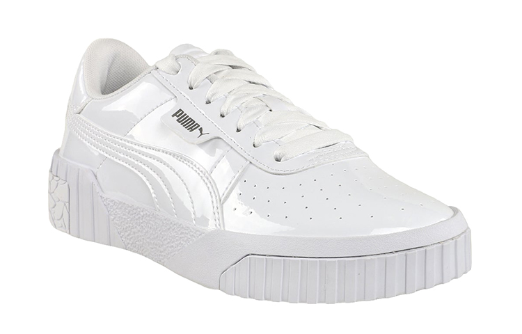 Lookbook 大童 PUMA Cali Patent 低筒 兒童板鞋 白色