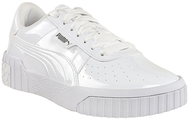 大童 PUMA Cali Patent 低筒 兒童板鞋 白色 Lookbook 大童 PUMA Cali Patent 低筒 兒童板鞋 白色