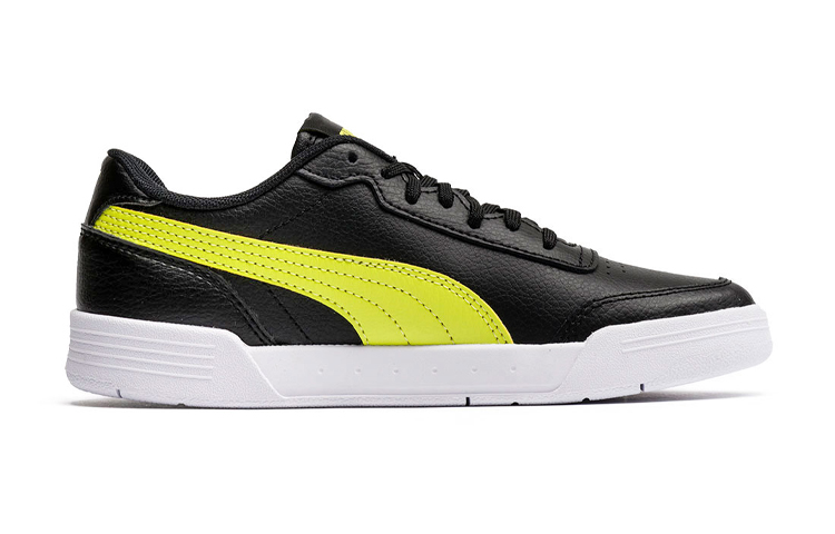 (Youth) Puma Caracal Jr 'Black Yellow' 圖 2