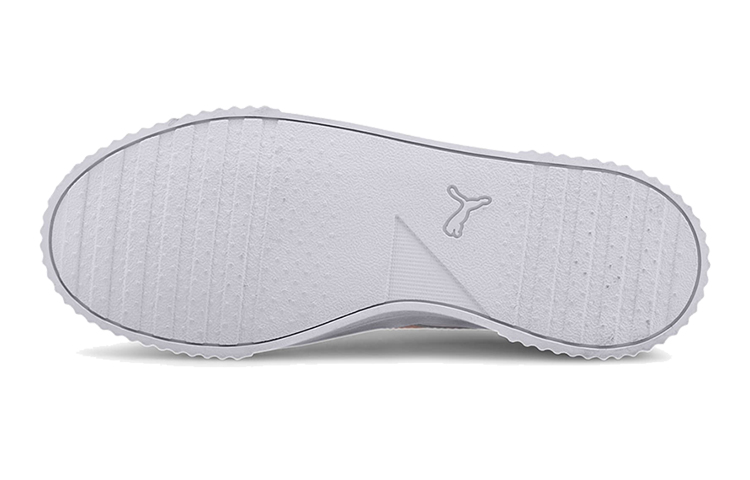 (Youth) Puma Carina L Casual Board Shoes White/Pink 圖 6