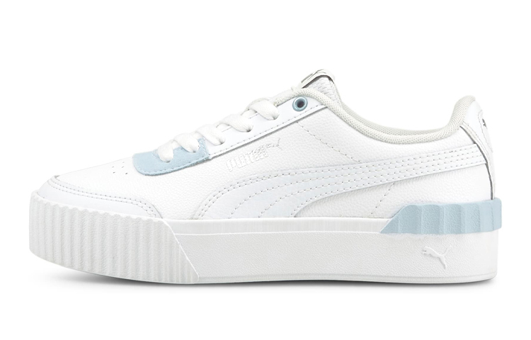 (Youth) Puma Carina Lift 'White Blue' 374225-04