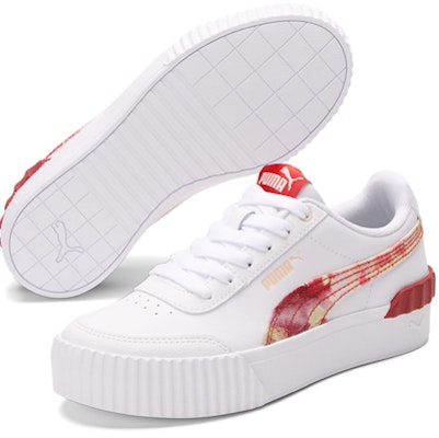 (Youth) Puma Carina Lift JR 'Watercolor White Red' 382215-01 Lookbook (Youth) Puma Carina Lift JR 'Watercolor White Red' 382215-01