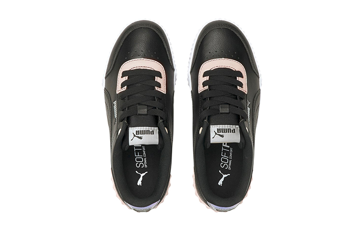 Lookbook (JR) 彪马 Carina Lift Shine 黑粉白鞋 380552-02