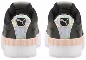 Shop (Youth) Puma Carina Lift Shine 'Black Pink White-' 380552-02