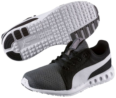 (Youth) Puma Carson Runner Jr 'Black White' 189823-03 Purchase (Youth) Puma Carson Runner Jr 'Black White' 189823-03