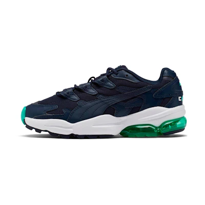 (Youth) Puma Cell Alien 51 Jr Running Shoes Blue/Green/White