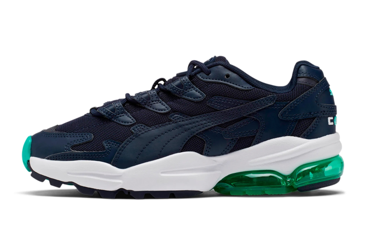 (Youth) Puma Cell Alien 51 Jr Running Shoes Blue/Green/White 370653-02
