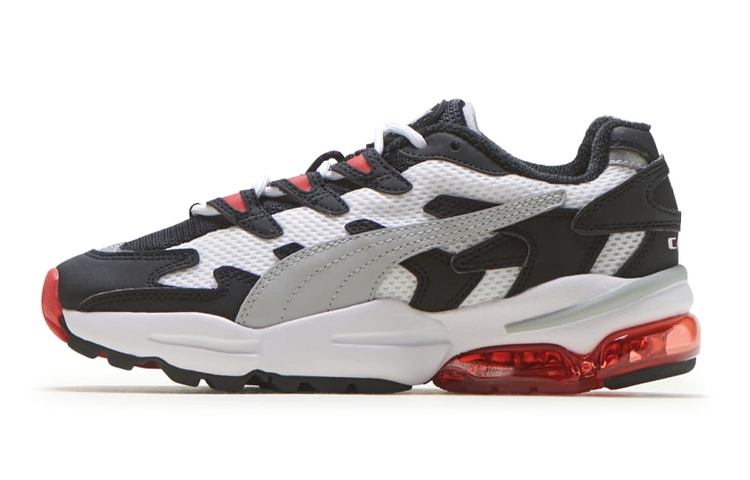 (Youth) Puma Cell Alien OG Jr 'White Black Red' 370602-03