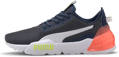 (Youth) Puma Cell Phase Low Top Running Shoes Black/White/Orange 192830-04 (Youth) Puma Cell Phase Low Top Running Shoes Black/White/Orange 192830-04