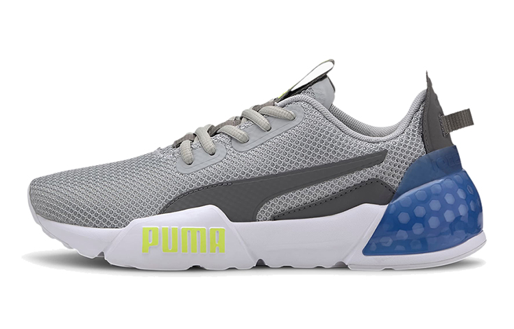 (Youth) Puma Cell Phase Low Top Running Shoes Grey/Blue/White 192830-05