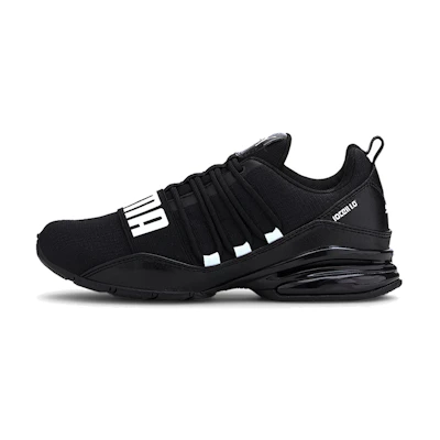 (Youth) Puma Cell Regulate Jr Low Running Shoes Black/White