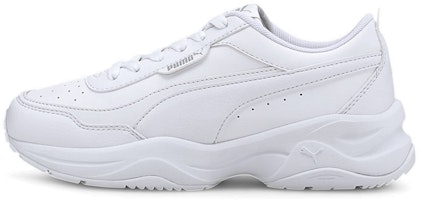 (Youth) Puma Cilia Mode Low Top Running Shoes White 374231-02 (Youth) Puma Cilia Mode Low Top Running Shoes White 374231-02