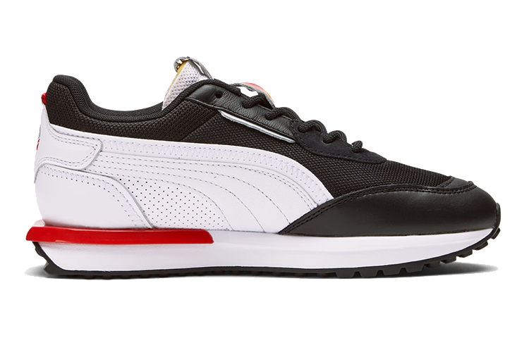 (Youth) Puma City Rider 'Black White Red Patchwork' 圖 2