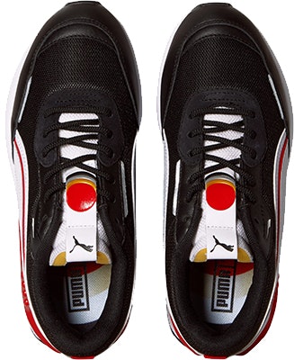 (Youth) Puma City Rider 'Black White Red Patchwork' 382691-01 Lookbook (Youth) Puma City Rider 'Black White Red Patchwork' 382691-01