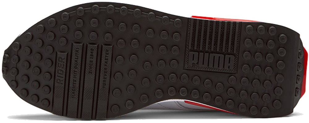 (Youth) Puma City Rider 'Black White Red Patchwork' 382691-01 Purchase (Youth) Puma City Rider 'Black White Red Patchwork' 382691-01
