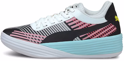 (Youth) Puma Clyde All Pro Basketball Low 'White Blue' 194367-07 (Youth) Puma Clyde All Pro Basketball Low 'White Blue' 194367-07