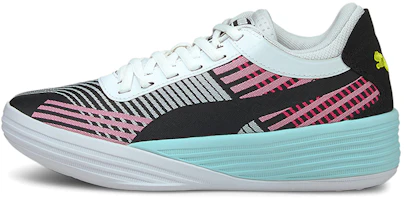 (Youth) Puma Clyde All Pro Basketball Low 'White Blue' 194367-07 (Youth) Puma Clyde All Pro Basketball Low 'White Blue' 194367-07