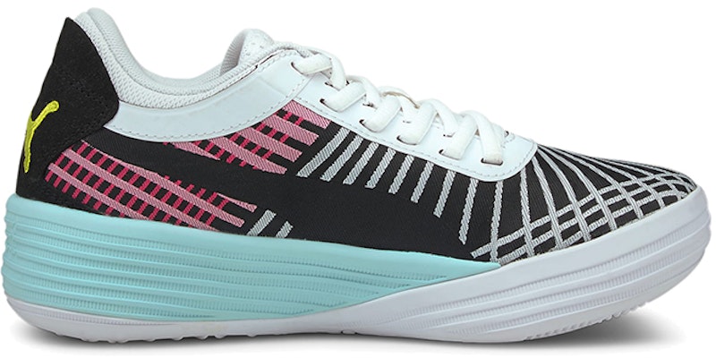 (JR) Puma Clyde All Pro Basketball Low 'Putih Biru' 194367-07 Order (JR) Puma Clyde All Pro Basketball Low 'Putih Biru' 194367-07