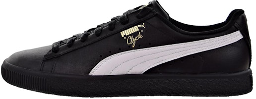 (Youth) Puma Clyde Core L Foil 'Black White' 364661-02 (Youth) Puma Clyde Core L Foil 'Black White' 364661-02