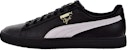 (JR) Puma Clyde Core L Foil 'Hitam Putih' 364661-02