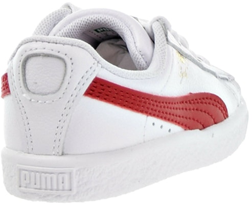 (Youth) Puma Clyde Core L Foil Kid's 'White Red' 364663-04 Shop (Youth) Puma Clyde Core L Foil Kid's 'White Red' 364663-04