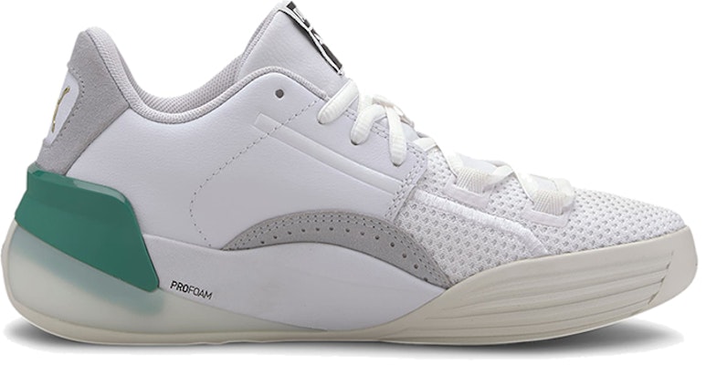 (Youth) Puma Clyde Hardwood Low Top White/Green 193847-02 Order (Youth) Puma Clyde Hardwood Low Top White/Green 193847-02