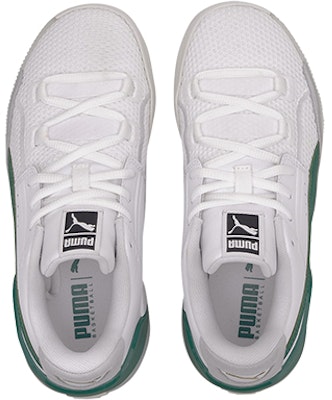 (Youth) Puma Clyde Hardwood Low Top White/Green 193847-02 Lookbook (Youth) Puma Clyde Hardwood Low Top White/Green 193847-02