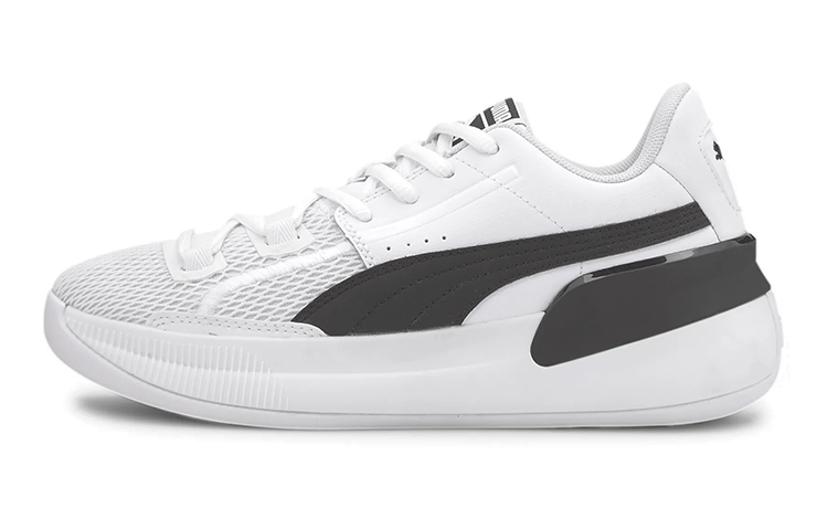 (Youth) Puma Clyde Hardwood Team Low 'White Black' 194455-01