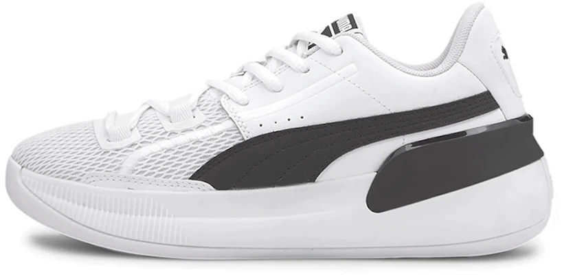 (Youth) Puma Clyde Hardwood Team Low 'White Black' 194455-01 Buy (Youth) Puma Clyde Hardwood Team Low 'White Black' 194455-01