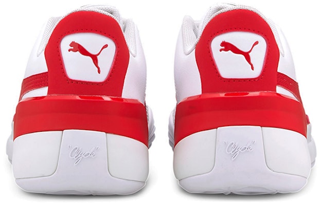 (Youth) Puma Clyde Hardwood Team Low 'White Red' 194455-04 Shop (Youth) Puma Clyde Hardwood Team Low 'White Red' 194455-04