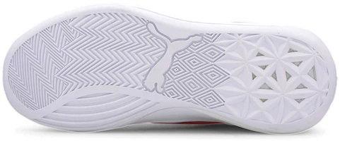 Details for 大童 PUMA Clyde Hardwood Team 減震耐磨 低幫 籃球鞋 白紅
