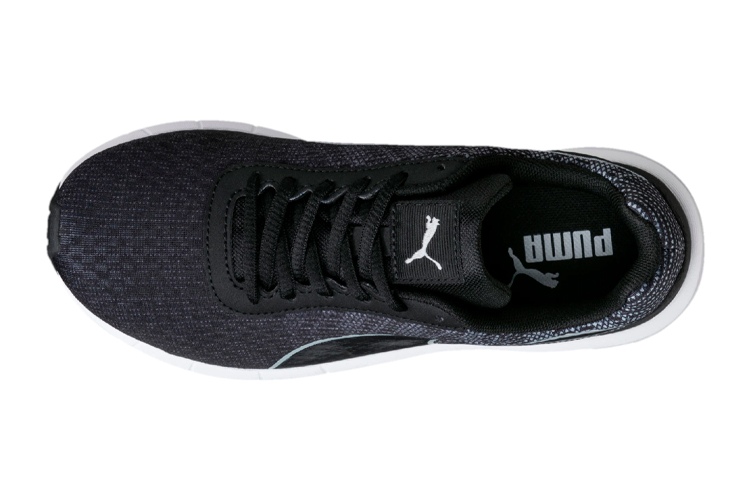 Shop 大童 Puma Comet Jr 輕便透氣 低筒休閒運動鞋 黑