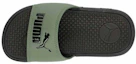 Shop (JR) 彪马酷猫'黑绿'凉鞋 371026-09